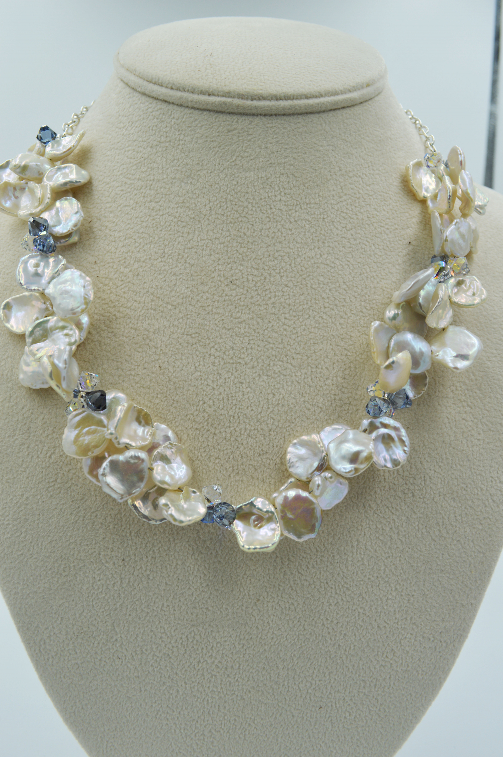 White Keshi Pearl Necklace - Mickey Lynn